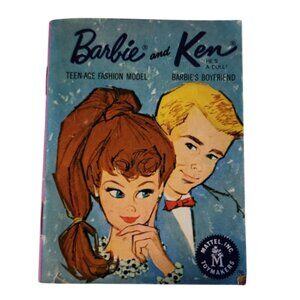 Vintage 1962 Barbie & Ken Fashion Magazine #3